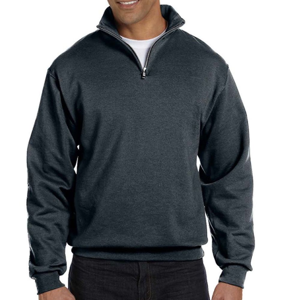 Jerzees Cadet Collar Quarter Zip Pullover