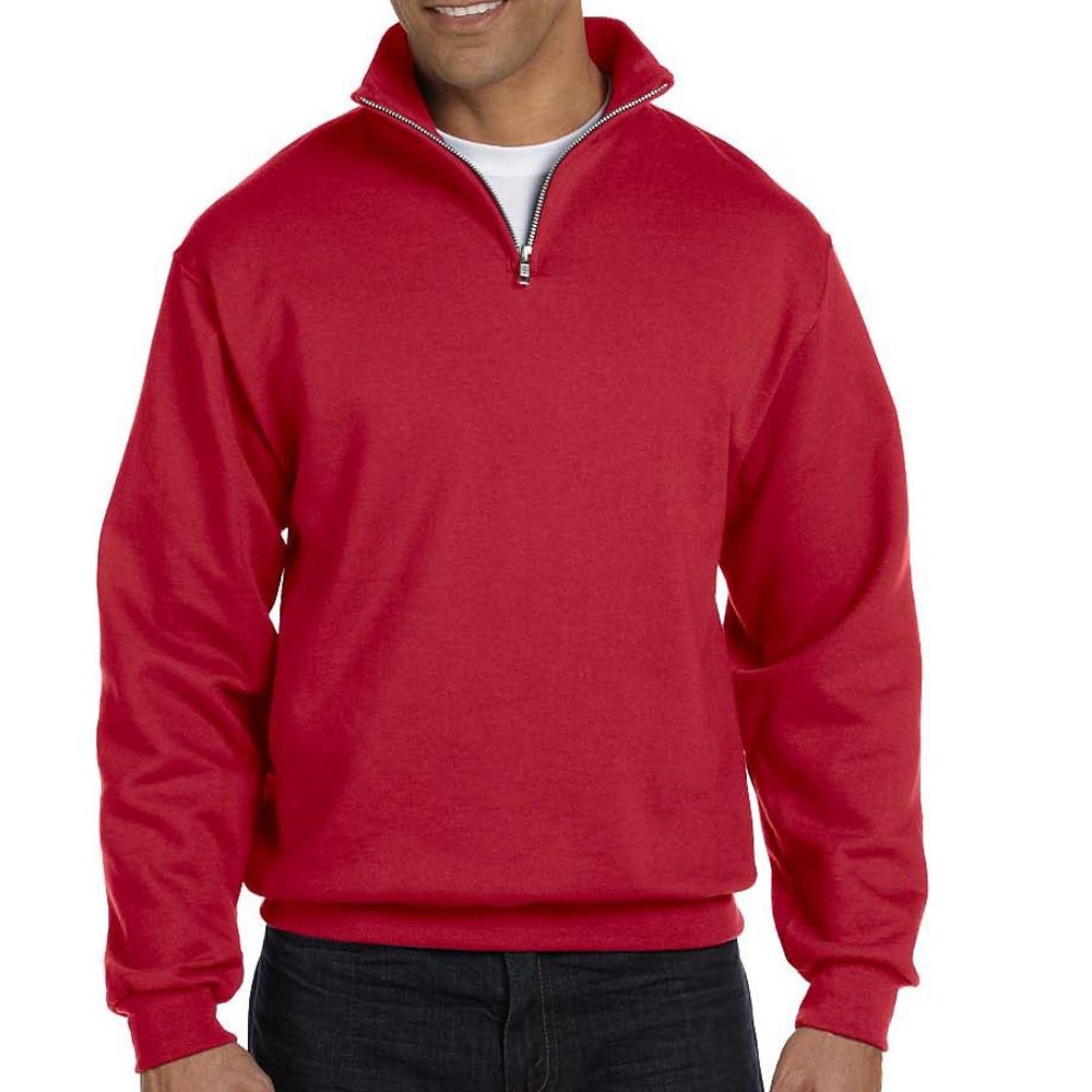 Jerzees Cadet Collar Quarter Zip Pullover