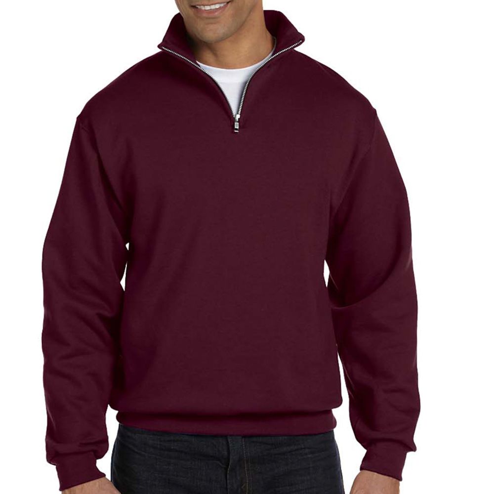 Jerzees Cadet Collar Quarter Zip Pullover