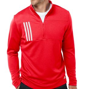 Adidas 3-Stripes Double Knit Quarter-Zip