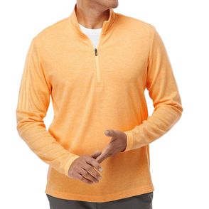 Adidas 3-Stripes Quarter-Zip Sweater