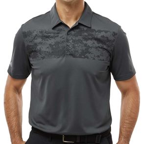 Adidas Camo Chest Print Polo