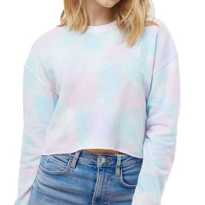 Independent Trading Co. Women's Crop Crew Pullover