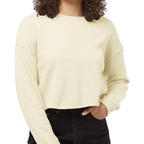 Independent Trading Co. Women's Crop Crew Pullover
