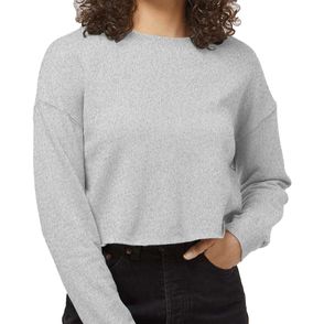Independent Trading Co. Women's Crop Crew Pullover