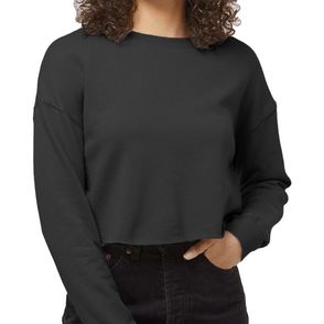 Independent Trading Co. Women's Crop Crew Pullover