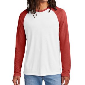 Allmade Tri-Blend Long Sleeve Colorblock Raglan