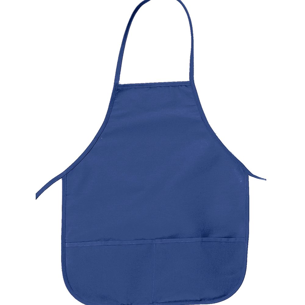 "Big Accessories 24" Bib Apron With Pockets"