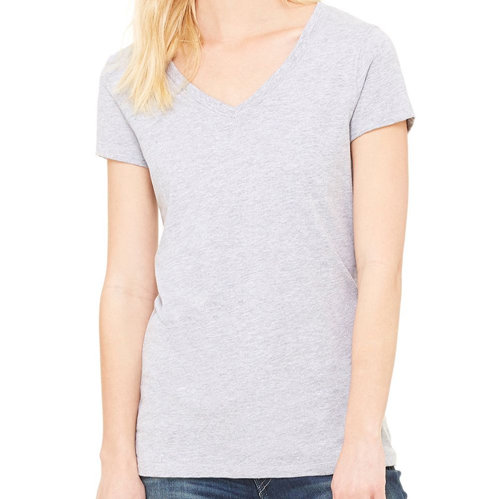 Bella + Canvas Women's Jersey V-Neck T-Shirt