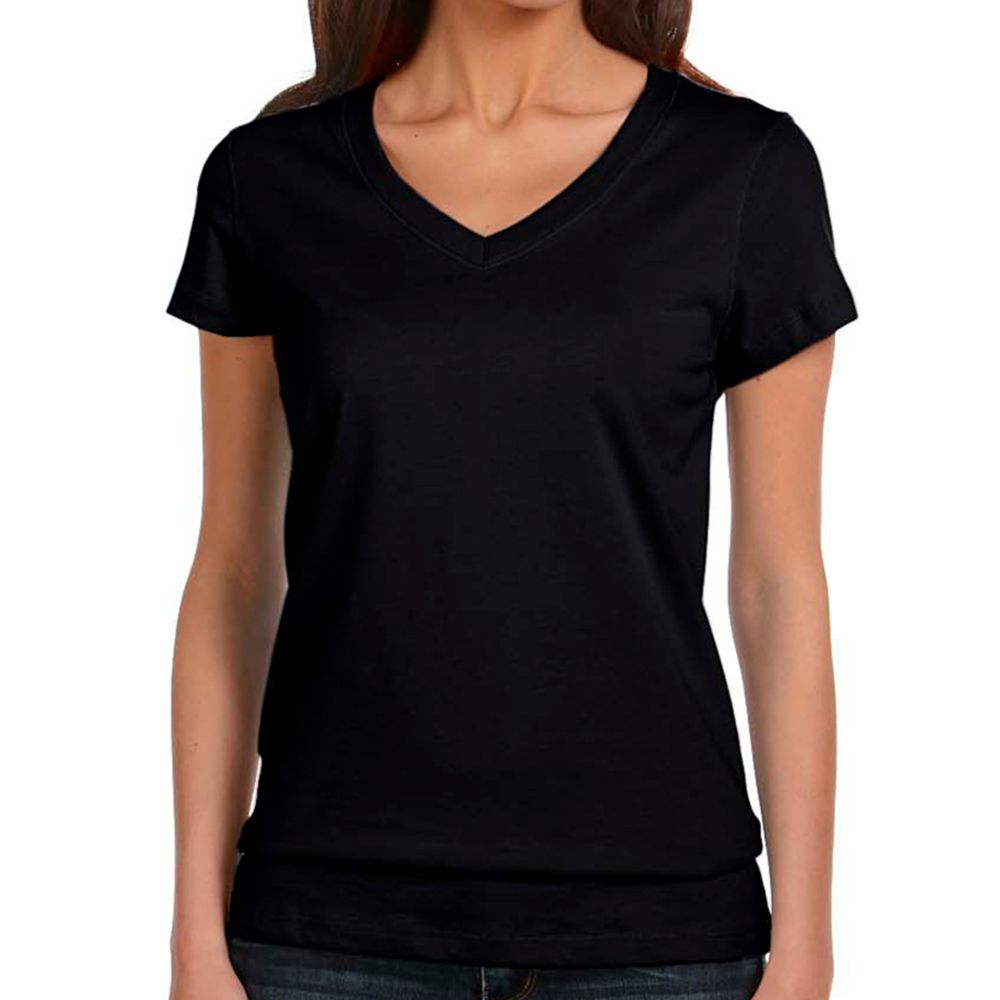 Bella + Canvas Women's Jersey V-Neck T-Shirt