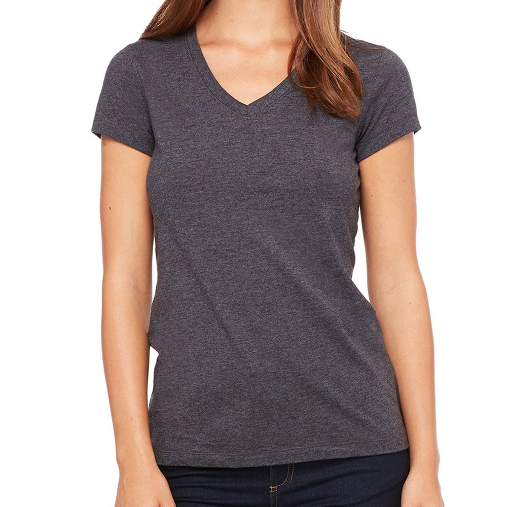 Bella + Canvas Women's Jersey V-Neck T-Shirt