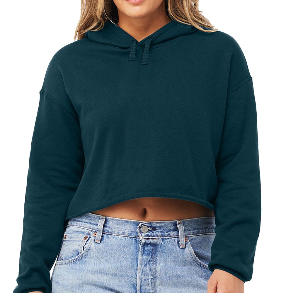 Bella + Canvas Women's Cropped Fleece Hoodie