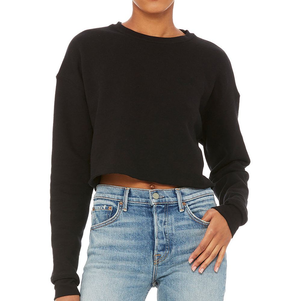 Bella + Canvas Women's Cropped Fleece Sweatshirt