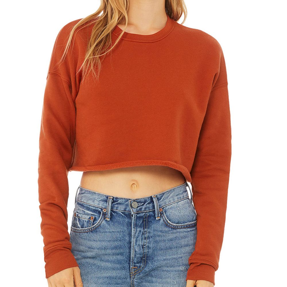 Bella + Canvas Women's Cropped Fleece Sweatshirt