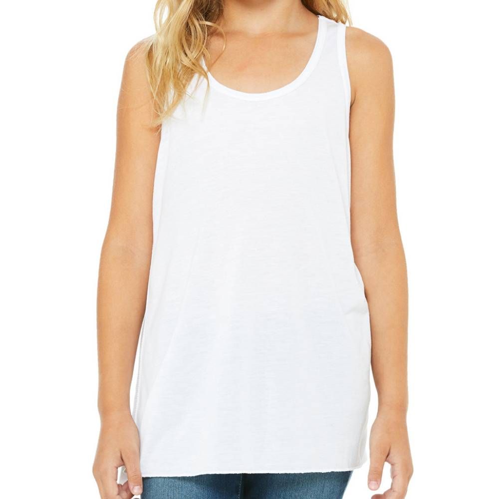 Bella + Canvas Youth Flowy Racerback Tank