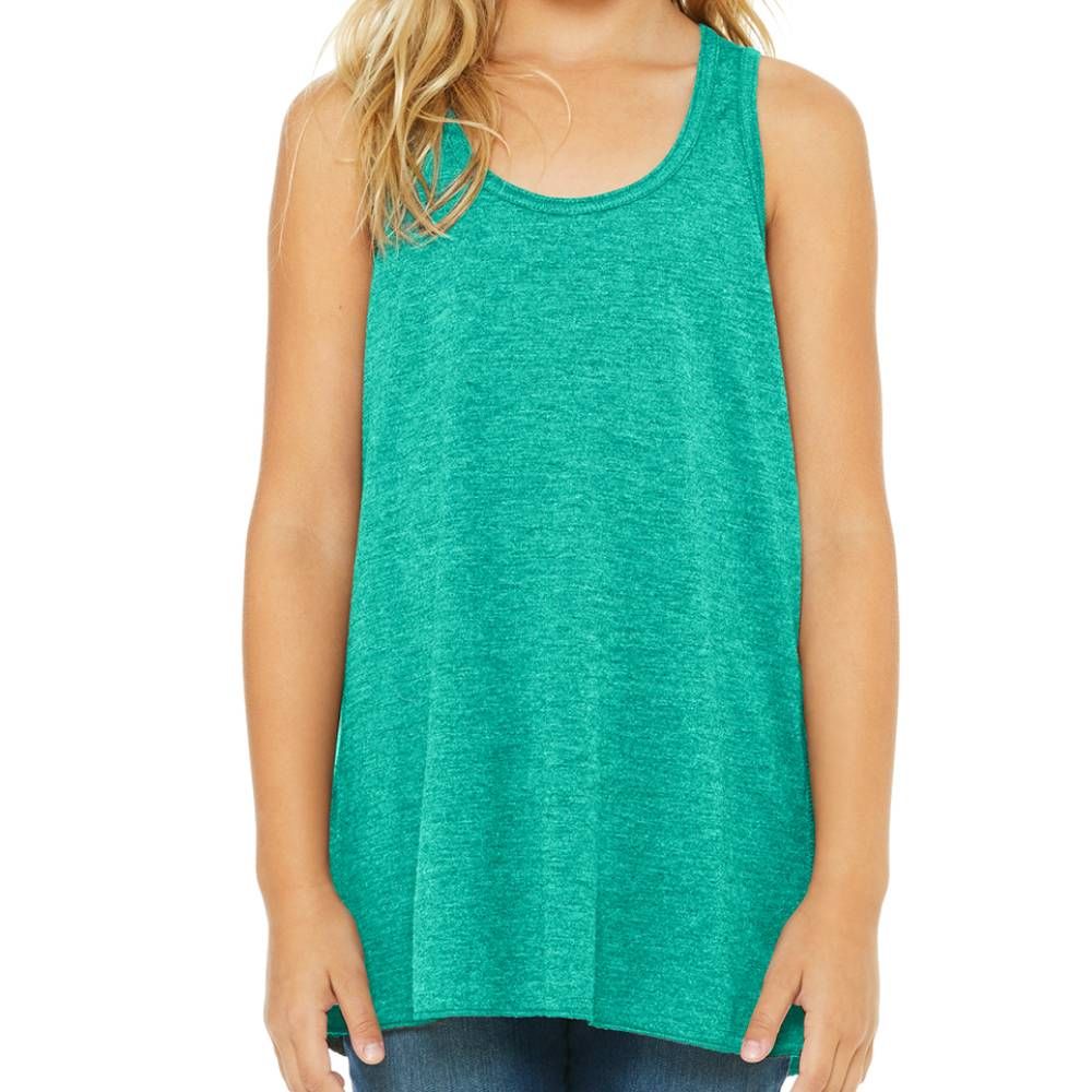 Bella + Canvas Youth Flowy Racerback Tank