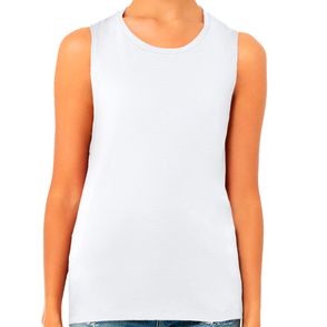Bella + Canvas Ladies' Flowy Scoop Muscle Tank
