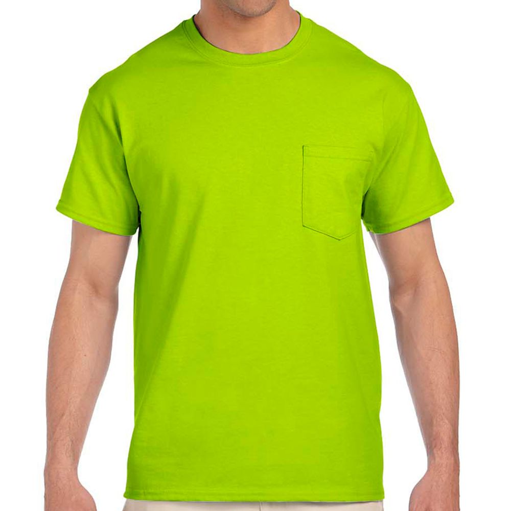 Bayside 50/50 Blend Pocket T-shirt