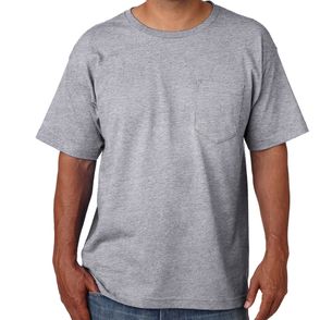 Bayside USA Made Midweight Pocket T-Shirt