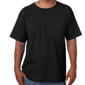 Bayside USA Made Midweight Pocket T-Shirt