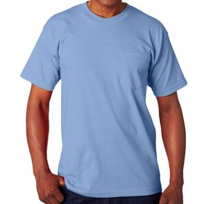 Bayside USA Made Heavyweight Pocket T-Shirt