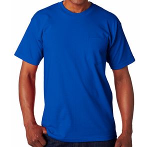 Bayside USA Made Heavyweight Pocket T-Shirt