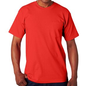 Bayside USA Made Heavyweight Pocket T-Shirt