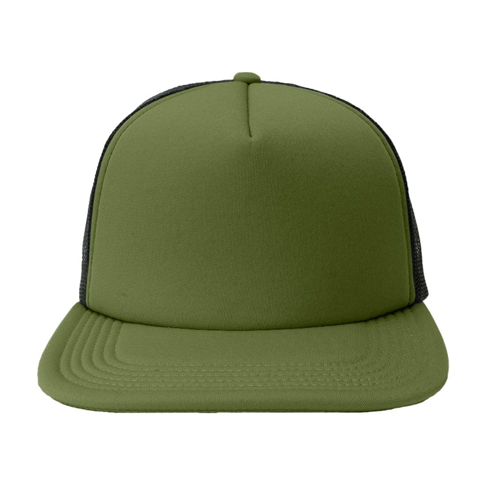 Big Accessories Foam Front Trucker Hat