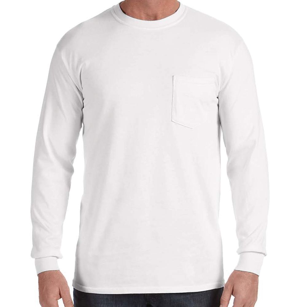 Comfort Colors Heavyweight Long-Sleeve Pocket T-Shirt