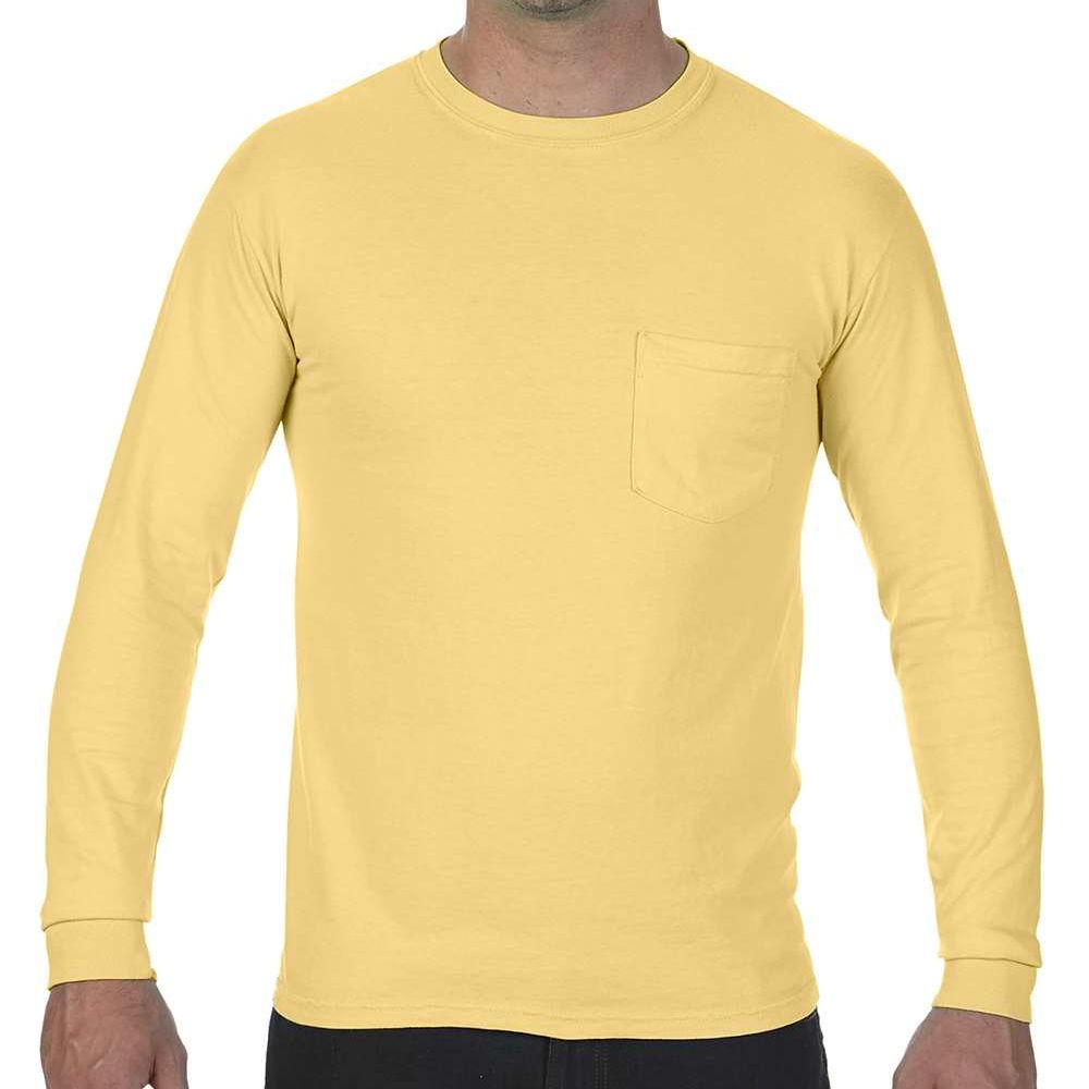 Comfort Colors Heavyweight Long-Sleeve Pocket T-Shirt