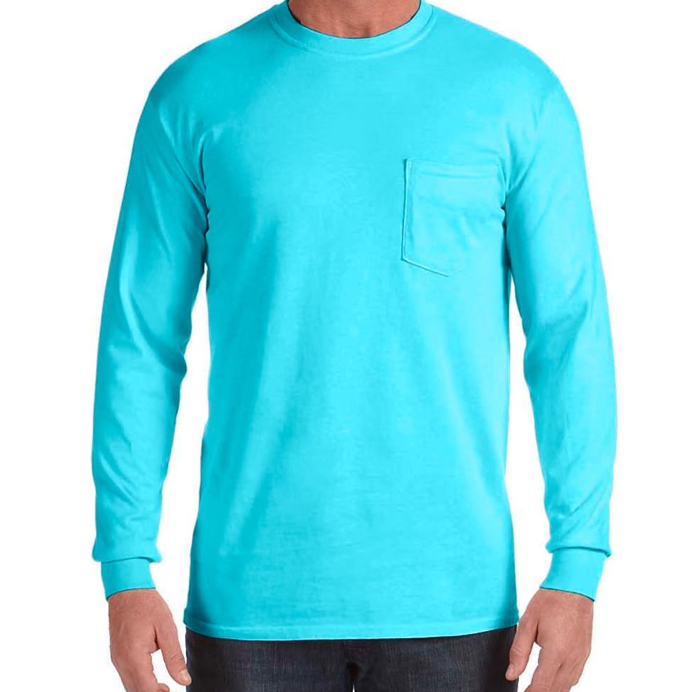 Comfort Colors Heavyweight Long-Sleeve Pocket T-Shirt