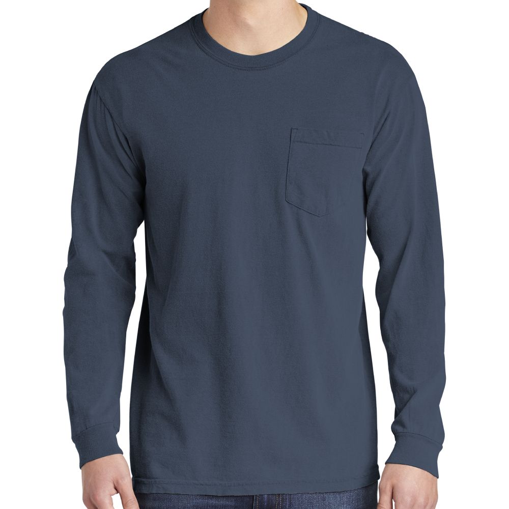 Comfort Colors Heavyweight Long-Sleeve Pocket T-Shirt