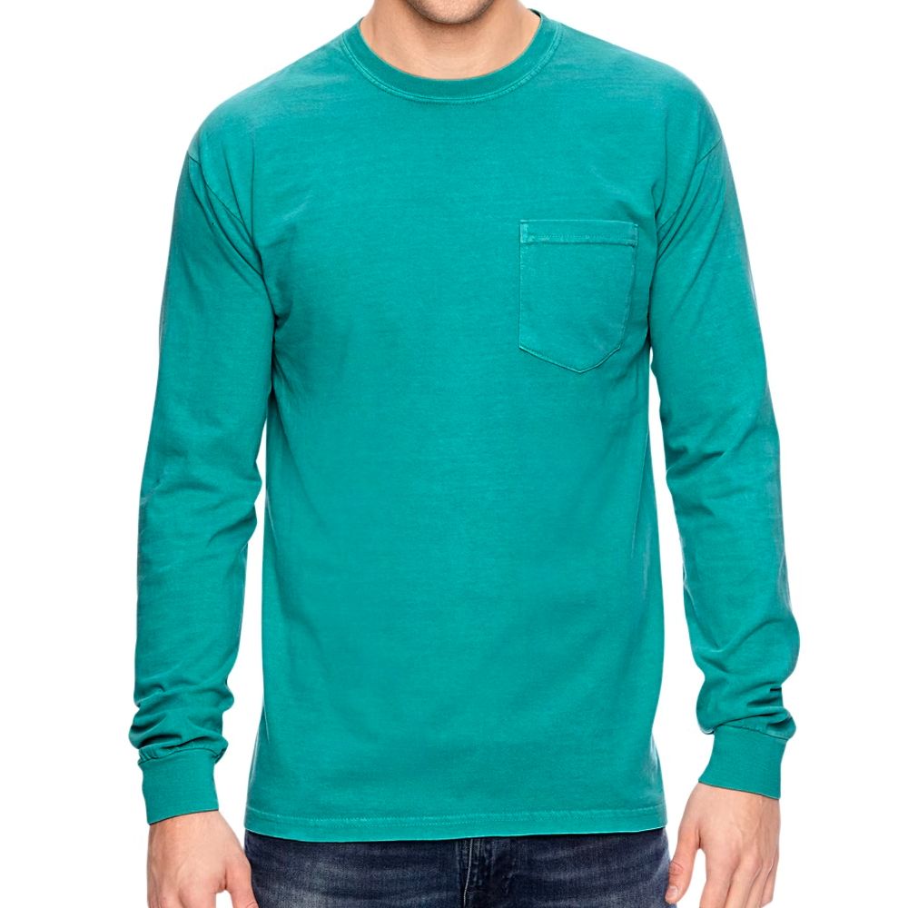 Comfort Colors Heavyweight Long-Sleeve Pocket T-Shirt