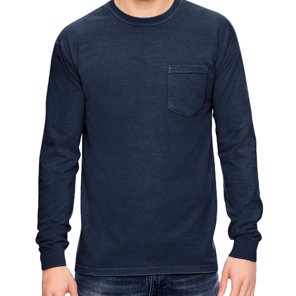 Comfort Colors Heavyweight Long-Sleeve Pocket T-Shirt