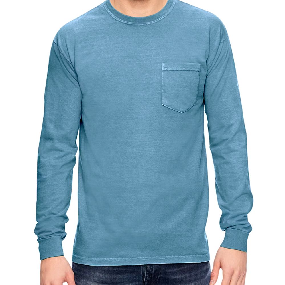 Comfort Colors Heavyweight Long-Sleeve Pocket T-Shirt