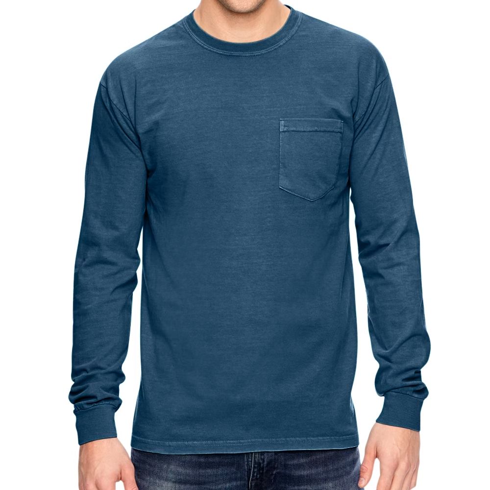 Comfort Colors Heavyweight Long-Sleeve Pocket T-Shirt