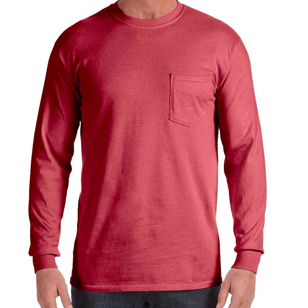 Comfort Colors Heavyweight Long-Sleeve Pocket T-Shirt