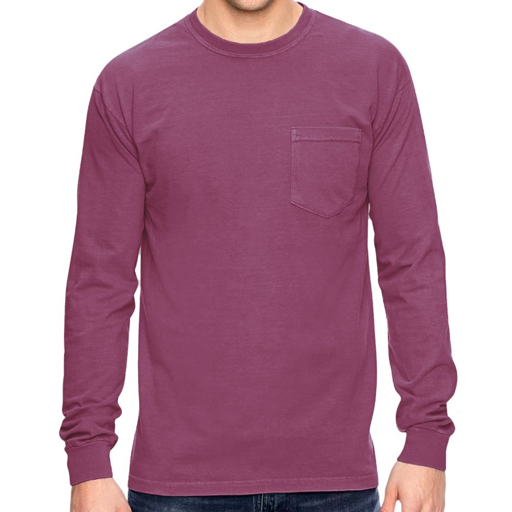 Comfort Colors Heavyweight Long-Sleeve Pocket T-Shirt