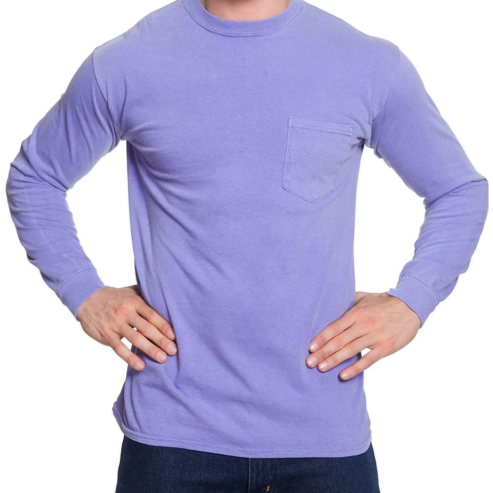 Comfort Colors Heavyweight Long-Sleeve Pocket T-Shirt