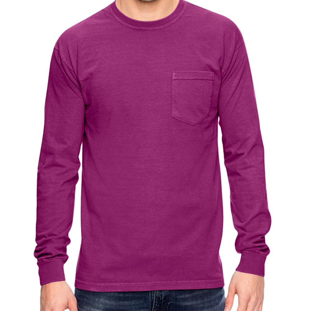 Comfort Colors Heavyweight Long-Sleeve Pocket T-Shirt