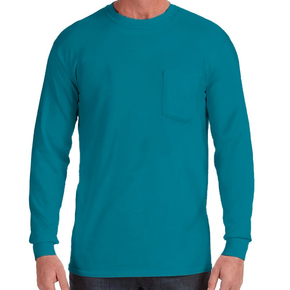 Comfort Colors Heavyweight Long-Sleeve Pocket T-Shirt