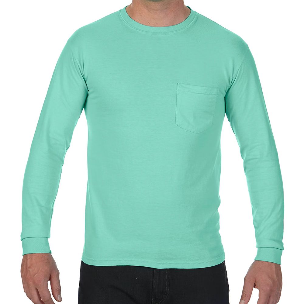 Comfort Colors Heavyweight Long-Sleeve Pocket T-Shirt