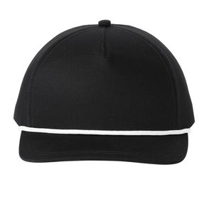Port Authority Snapback Five-Panel Rope Cap