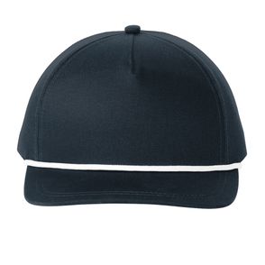 Port Authority Snapback Five-Panel Rope Cap