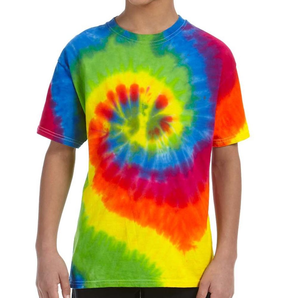 Tie-Dye Youth Cotton T-Shirt