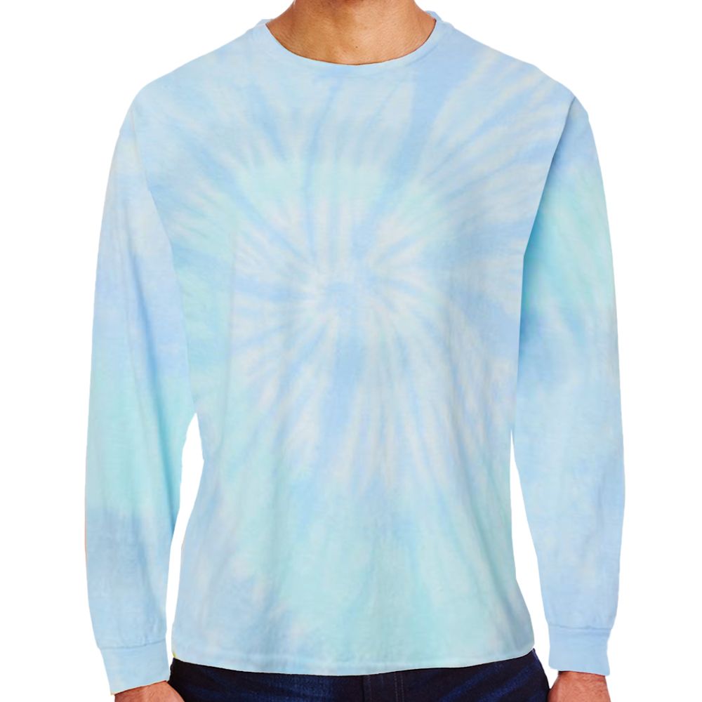 100% Cotton Long Sleeve Tie-Dye Shirt