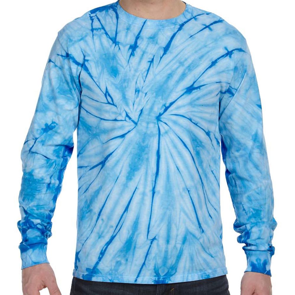 100% Cotton Long Sleeve Tie-Dye Shirt