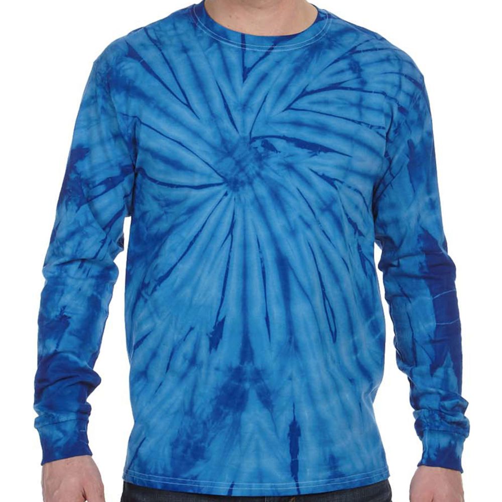 100% Cotton Long Sleeve Tie-Dye Shirt