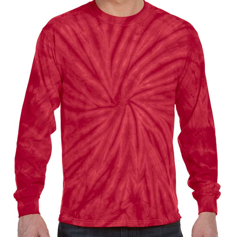 100% Cotton Long Sleeve Tie-Dye Shirt