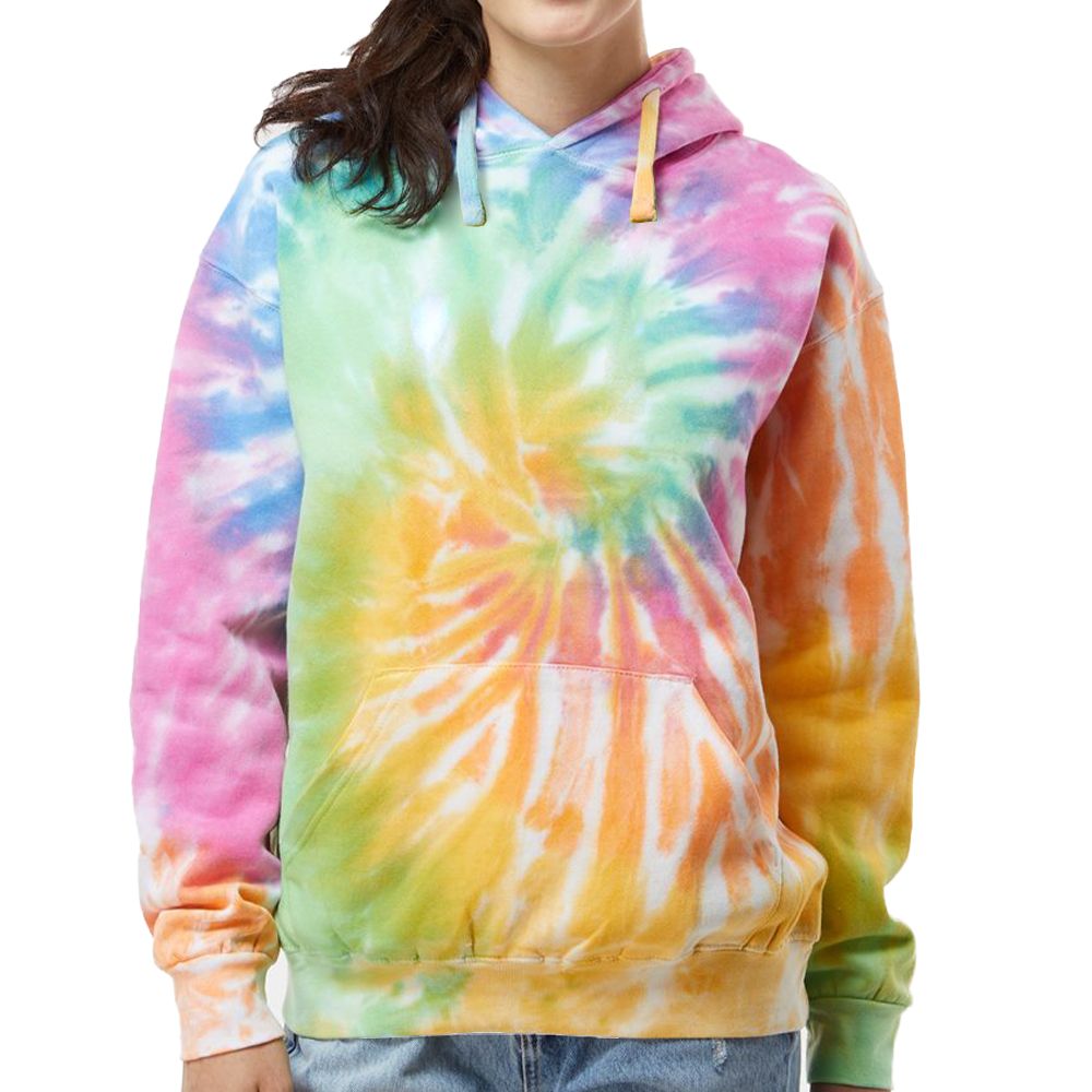 Tie-Dye Pullover Hoodie